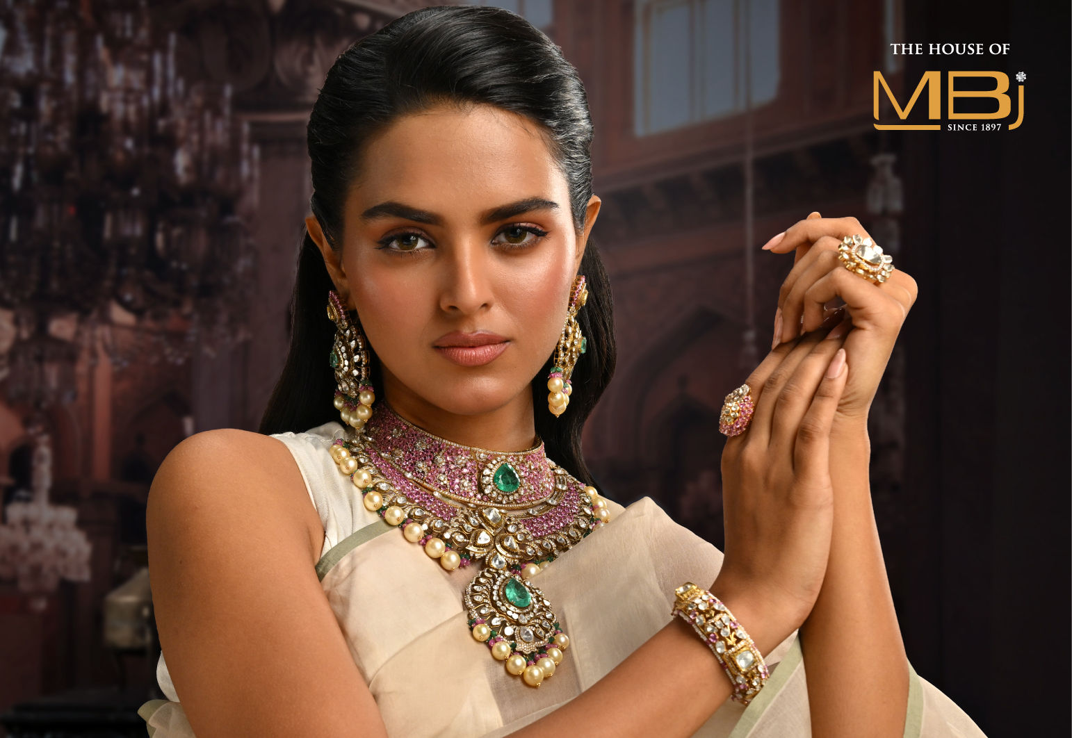  jadau polki kundan meenakari bridal jewellery styles from Jaipur — The House of MBJ collection
