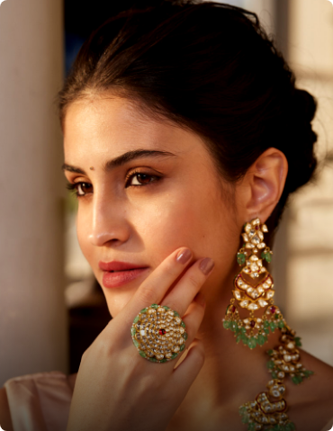 best polki diamond jewellery in jaipur