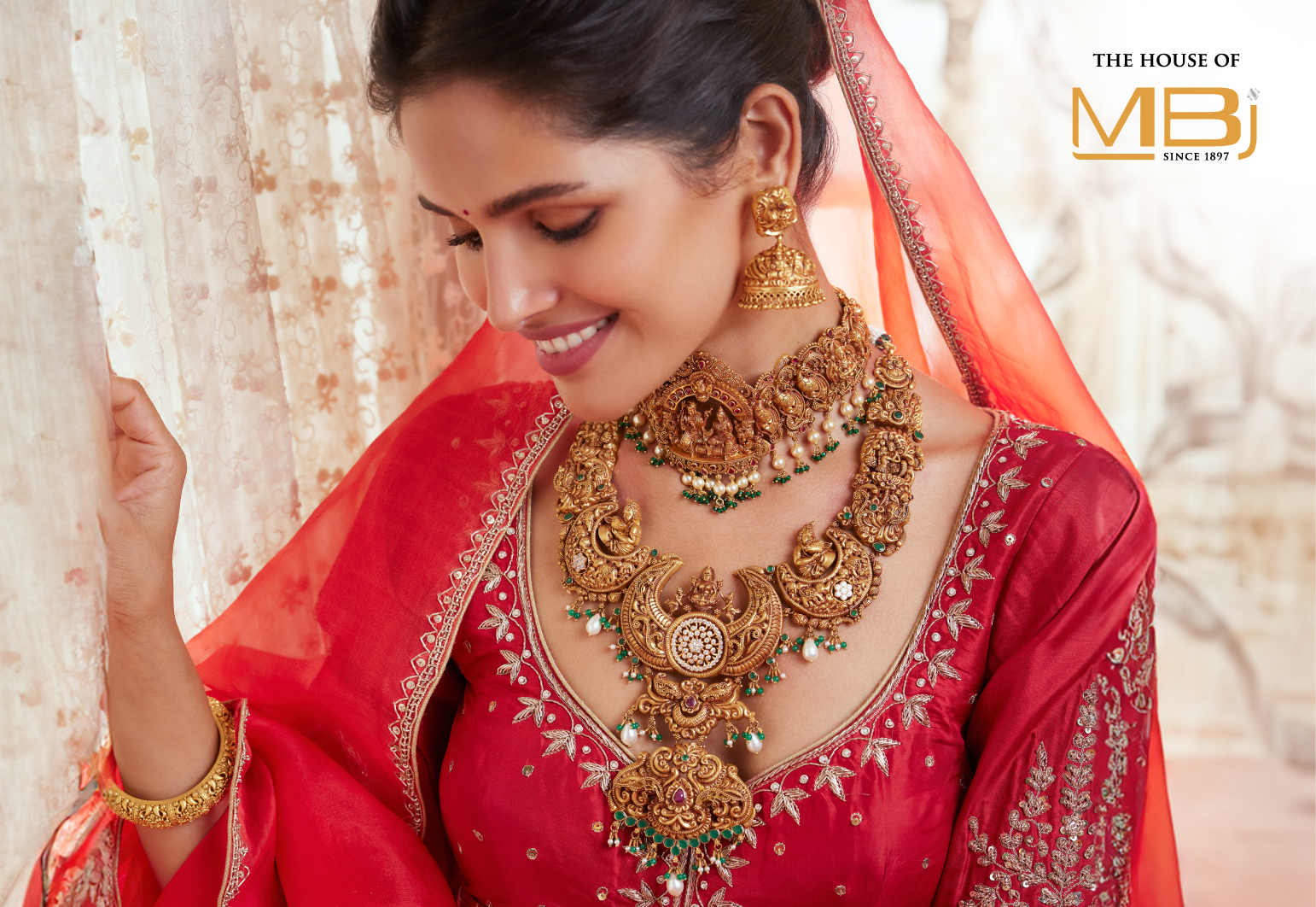 jadau polki kundan meenakari bridal jewellery styles from Jaipur — The House of MBJ collection